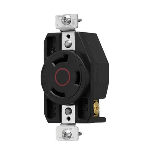 Main product image of Arrow Hart Color Coded Locking Receptacle, #14-8 Awg 30A, 480V, L8-30, 2-Pole, AHCL830R