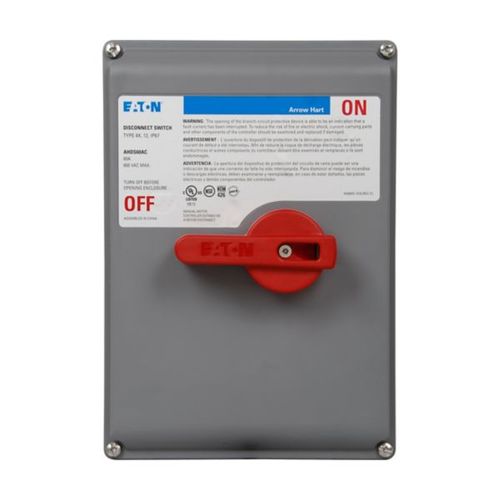 Main product image of Top Cover Assembly, Used With Plc 60A Motor Control Disconnect Switches, AHDS60RTCAP