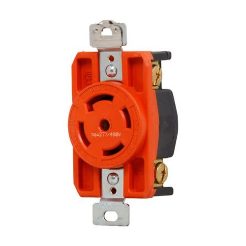 AHIGL2230R - Eaton AHIGL2230R - Locking Receptacle, #14-8 Awg, 30A, 277 ...