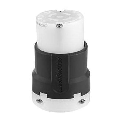 Main product image of Arrow Hart Ultra Grip Locking Connector, #16-8 Awg 20A, 120/208V, L21-20, 4-Pole, 5-Wire, AHL2120CF