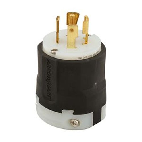 Main product image of Locking Plug, Flat Cable, #16-8 Awg, 30A, 347/600V, UltraGrip, L23-30, 4-Pole, Five-Wire, AHL2330PF