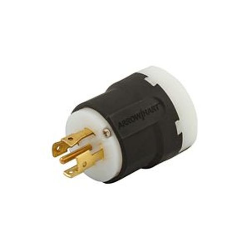 Main product image of Locking Plug, Flat Cable, #16-8 Awg, 30A, 347/600V, UltraGrip, L23-30, 4-Pole, Five-Wire, AHL2330PF
