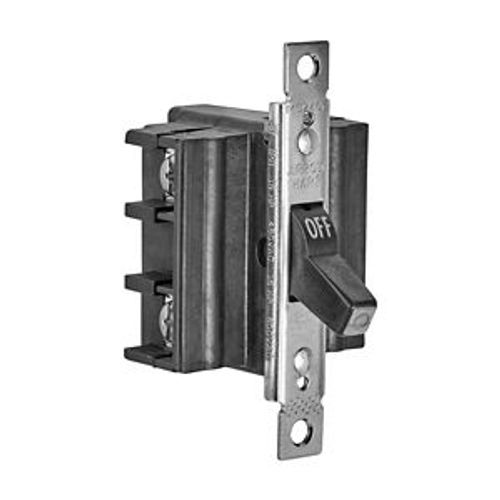 Main product image of Manual Motor Controller, Switch Only, #14-8 Awg 40A, Panel, 600V, Black, Open, 2-Pole, AHMC240C