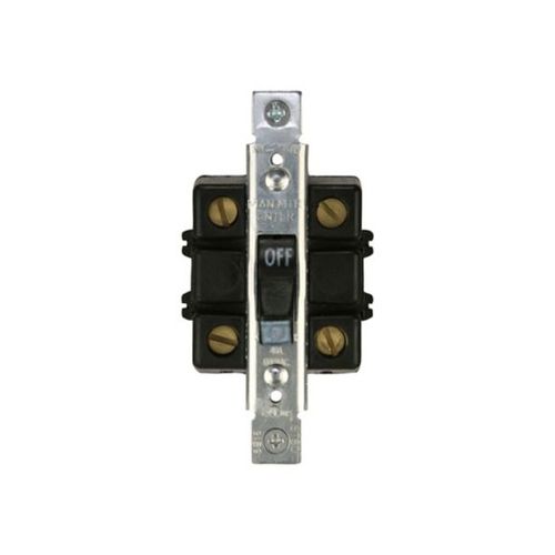 Main product image of Manual Motor Controller, Switch Only, #14-4 Awg 40A, Panel, 600V, Black, Open, 2-Pole, Toggle, AHMC240L