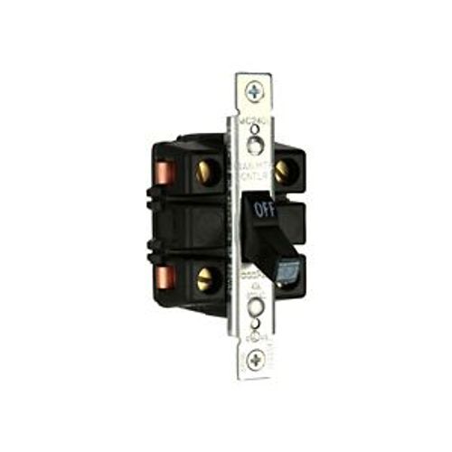 Main product image of Manual Motor Controller, Switch Only, #14-4 Awg 40A, Panel, 600V, Black, Open, 2-Pole, Toggle, AHMC240L