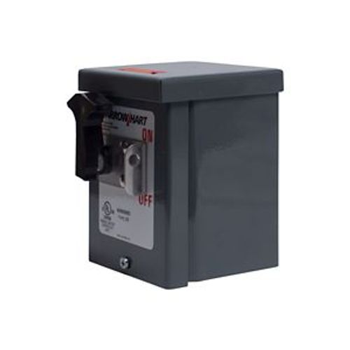 Main product image of Empty Enclosure, Gray, Glass-Filled Nylon, Used With 30A Manual Motor Controllers, 3R{Nr6}, AHN3WD
