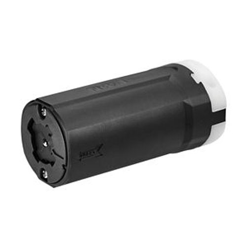 Main product image of Arrow Hart Locking Connector, 20A, 30A, 600/250V, Brass, Ultra Grip, 3-Pole, 4-Wire, AHPL20414N