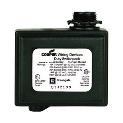 Main product image of Heavy Duty Switchpack, 20A Max, 120/277V, 15 Vdc, 125 Ma For Up To 5 Occupancy Sensors, AHSP20-MV