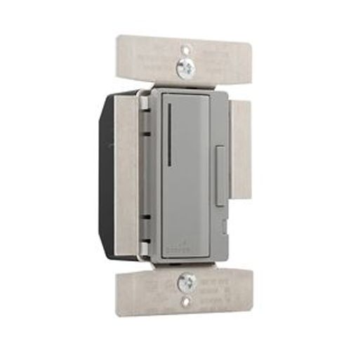 Main product image of Smart Dimmer, Flush Mounting, 120V, Gray Magnetic Low Voltage, 1-Pole, Multi-Location, 1000W, AIM10-GY