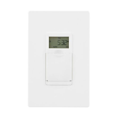 Main product image of Astronomic Programmable Timer, 15A, Flush Mount, 120V, 1800W, Single Pole And 3-Way, White, AT18HM-W-L
