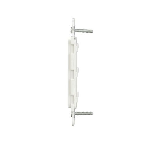 Main product image of Telephone And Coaxial Wallplates, 1 Gang Multimedia Brush Insert, White, BIM1W-F-L