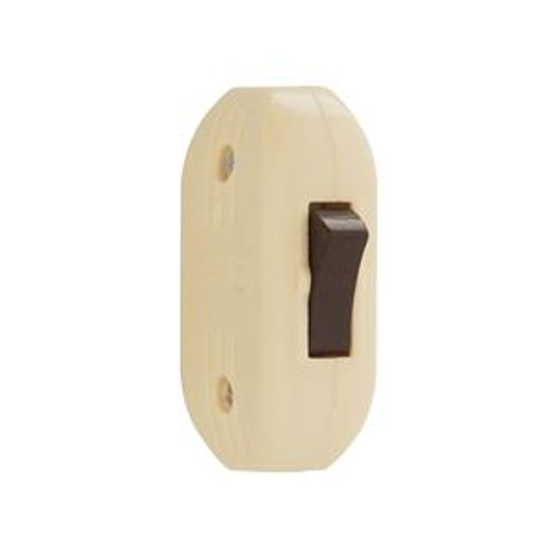 Main product image of Commercial Switch, Switch Feedthru Cord 3A 120V Flat/Rnd Iv, BP933V