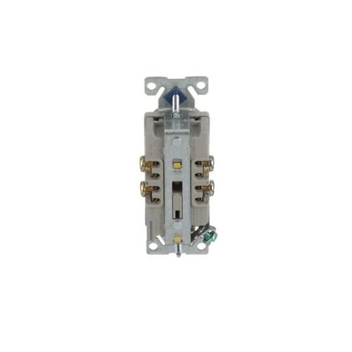Main product image of Commercial Duplex Receptacle, #14-10 Awg 20A, 125V, Back & Side, Gray, High-Impact Nylon, BR20GY