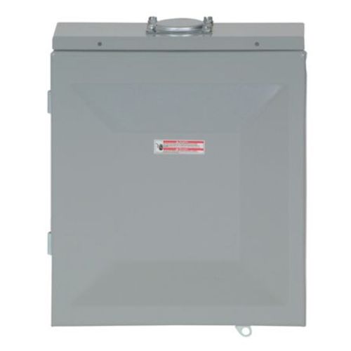 Main product image of BR Main Lug Load Center, Dual Ground, Cover Included, Aluminum, 16 Circuits, 8 Spaces, 10 kAIC, NEMA 1 (125A, 120V/240V)
