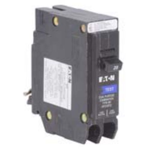 Main product image of 1-Pole BR AFCI/GFCI Circuit Breaker, Plug-In, 10 kAIC, Pigtail, UL Only (15A, 120/240V)