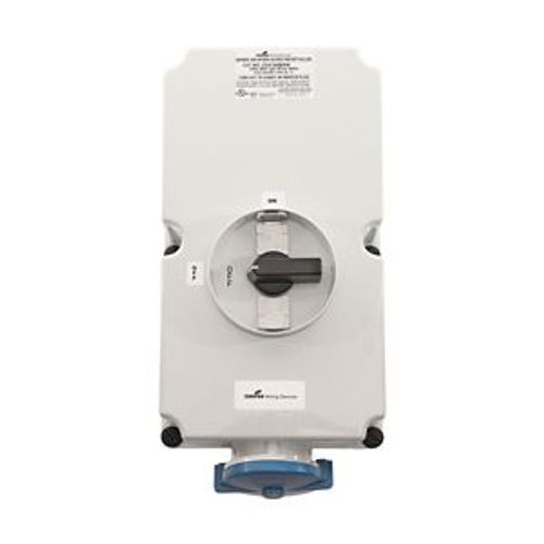 Main product image of Arrow Hart Mechanical Interlock, Non-Fusible, 100A, 250V, 3-Pole, 4-Wire, Female, 25 Hp, 3-Phase, CD4100MI9W