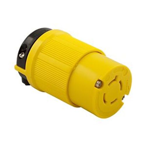 Main product image of Corrosion Resistant Locking Connector, #14-10 Awg 20A, 125/250V, Safety Grip, 3-Pole 4-Wire, CRL1420C