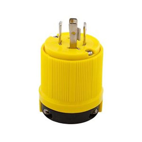 Main product image of Corrosion Resistant Locking Plug, #14-10 Awg 20A, 125/250V, Safety Grip, L14-20 3-Pole 4-Wire, CRL1420P