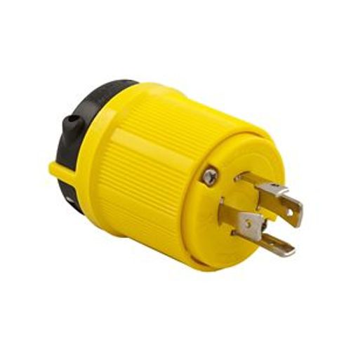 Main product image of Corrosion Resistant Locking Plug, #14-10 Awg 20A, 125/250V, Safety Grip, L14-20 3-Pole 4-Wire, CRL1420P