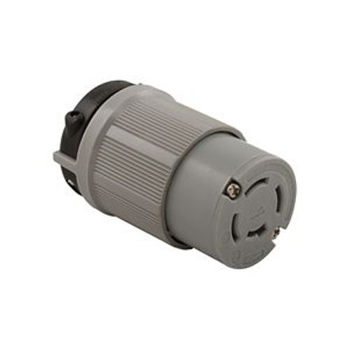 Main product image of Corrosion Resistant Locking Plug, #14-8 Awg 30A, 480V, Safety Grip, L16-30 3-Pole 4-Wire, CRL1630P