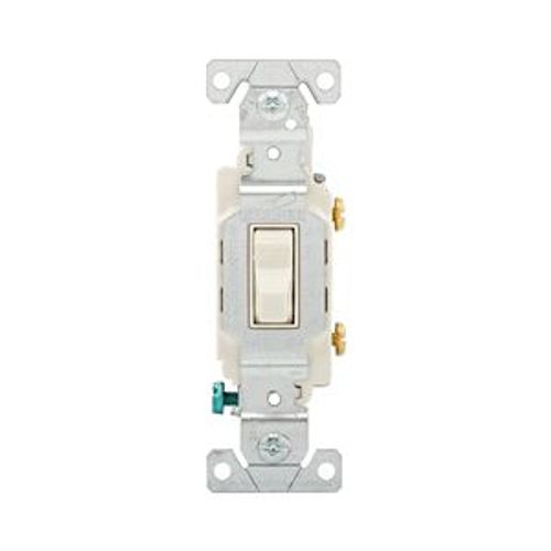 Main product image of Commercial Toggle Switch, #14-10 Awg 15A 120/277V, Light Almond, Load Type: Motor Control, Fan, CS115LA