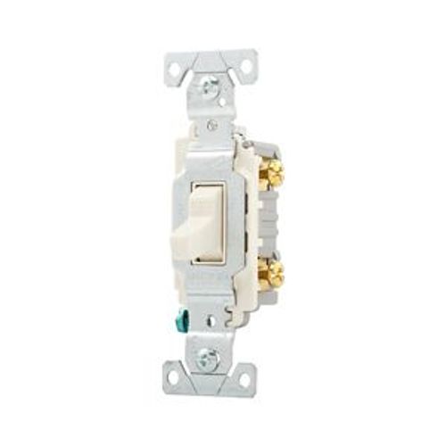 Main product image of Commercial Toggle Switch, #14-10 Awg 15A 120/277V, Light Almond, Load Type: Motor Control, Fan, CS115LA