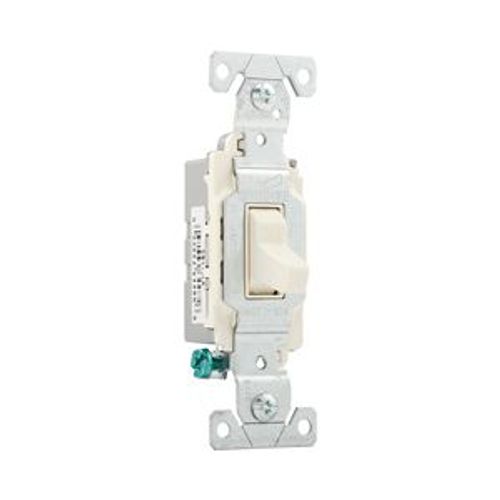Main product image of Commercial Toggle Switch, #14-10 Awg 15A 120/277V, Light Almond, Load Type: Motor Control, Fan, CS115LA