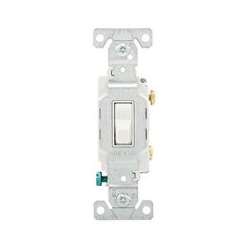 Main product image of Commercial Toggle Switch, #14-10 Awg 15A, 120/277V, Load Type: Motor Control, Fan, 1-Pole, Pvc, CS115W
