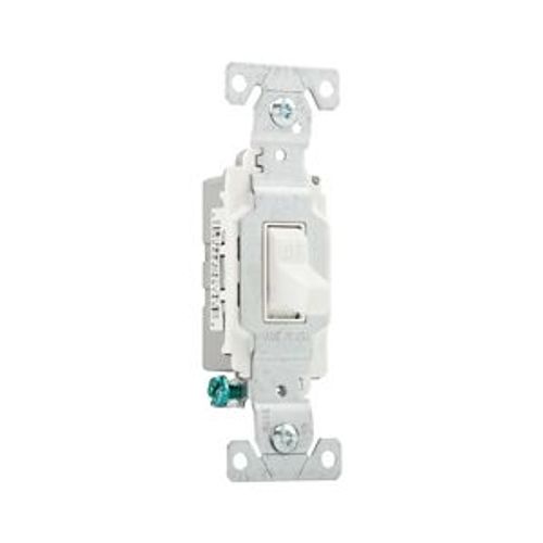 Main product image of Commercial Toggle Switch, #14-10 Awg 15A, 120/277V, Load Type: Motor Control, Fan, 1-Pole, Pvc, CS115W