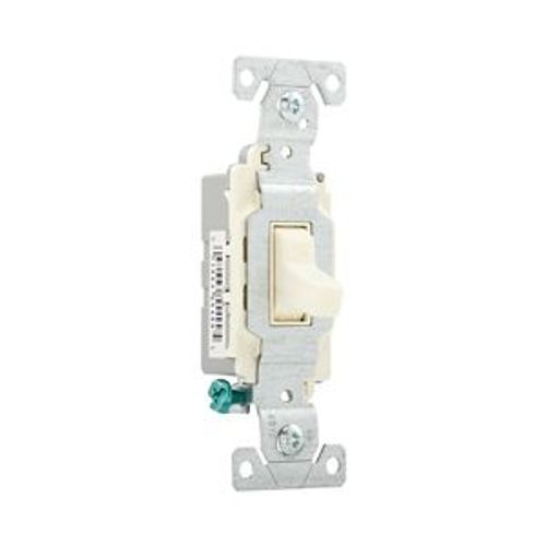 Main product image of Commercial Toggle Switch, #14-10 Awg 20A, 120/277V Almond, Load Type: Motor Control, Fan, 1-Pole, CS120A