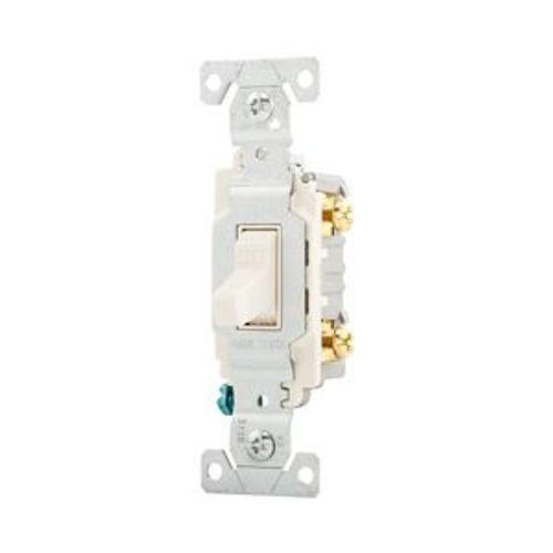 Main product image of Commercial Toggle Switch, #14-10 Awg 20A, 120/277V, Light Almond, Load Type: Motor Control, Fan, CS120LA