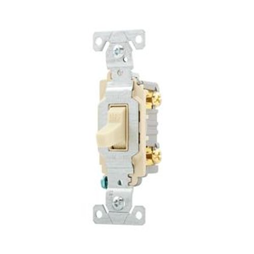Main product image of Commercial Toggle Switch, #14-10 Awg 20A, 120/277V, Ivory, Load Type: Motor Control, Fan, 1-Pole, CS120V