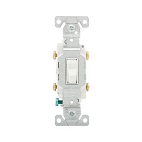 Main product image of Commercial Toggle Switch, #14-10 Awg 15A, 120/277V, Load Type: Motor Control, Fan, 2-Pole, CS215W