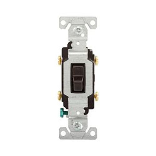 Main product image of Commercial Toggle Switch, #14-10 Awg 20A, 120/277V, Brown, Load Type: Motor Control, Fan, 2-Pole, CS220B
