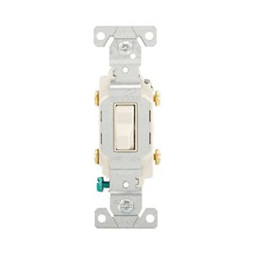 Main product image of Commercial Toggle Switch, #14-10 Awg 20A, 120/277V, Light Almond, Load Type: Motor Control, Fan, CS220LA