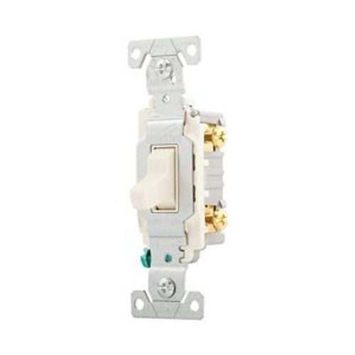 Main product image of Commercial Toggle Switch, #14-10 Awg 20A, 120/277V, Light Almond, Load Type: Motor Control, Fan, CS220LA