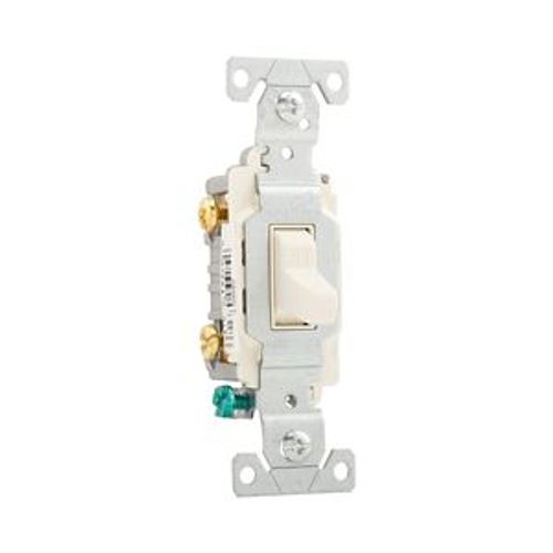 Main product image of Commercial Toggle Switch, #14-10 Awg 20A, 120/277V, Light Almond, Load Type: Motor Control, Fan, CS220LA