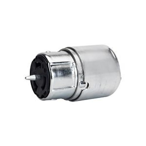 Main product image of Locking Connector, #10-6Awg, 50A, 125/250V,Armored, 3-Pole, 4-Wire, Steel, 0.68 To 1.13", CS6364
