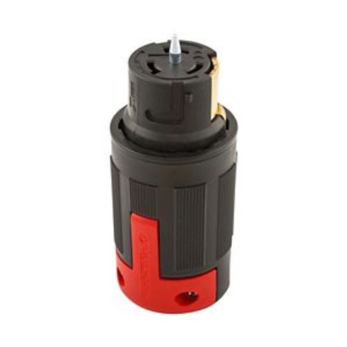 Main product image of Locking Connector, #10-6Awg, 50A, 480V, Black, Red, 3-Pole, 4-Wire, 0.44 To 1.06 In, CS8164EX