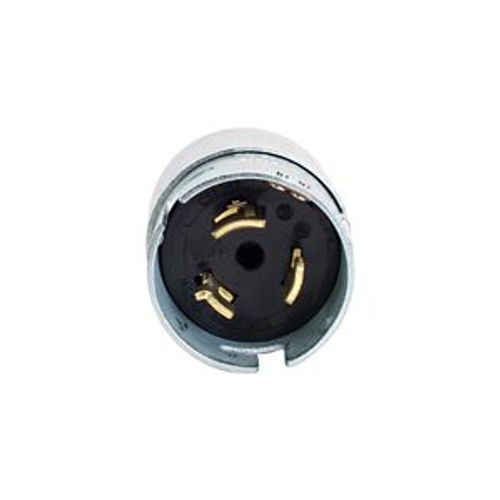 Main product image of Locking Plug, #10-6Awg, 50A, 250V, Steel,Armored, 2-Pole, 3-Wire, Steel, 0.68 To 1.13", CS8265