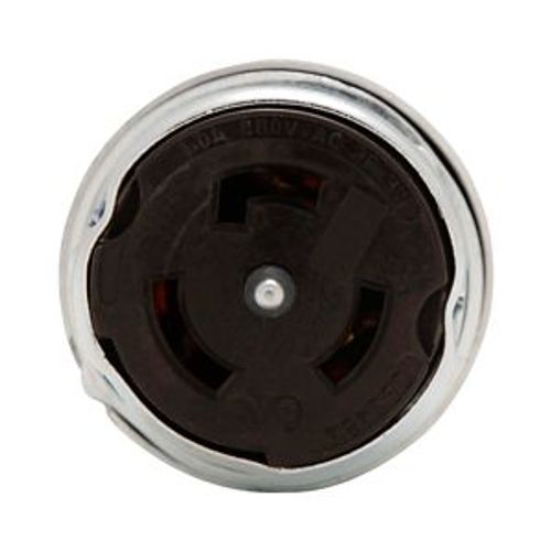 Main product image of Locking Connector, #10-6Awg, 50A, 480V, Steel,Armored, 2-Pole, 3-Wire, Steel, 0.68 To 1.13", CS8464