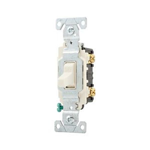 Main product image of Commercial Toggle Switch, #14-10 Awg 15A 120/277V, Light Almond, Load Type: Motor Control, Fan, CSB115LA