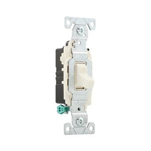 Main product image of Commercial Toggle Switch, #14-10 Awg 15A 120/277V, Light Almond, Load Type: Motor Control, Fan, CSB115LA