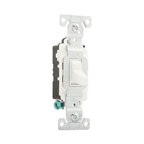 Main product image of Commercial Toggle Switch, #14-10 Awg 15A, 120/277V, Load Type: Motor Control, Fan, 1-Pole, Pvc, CSB115W