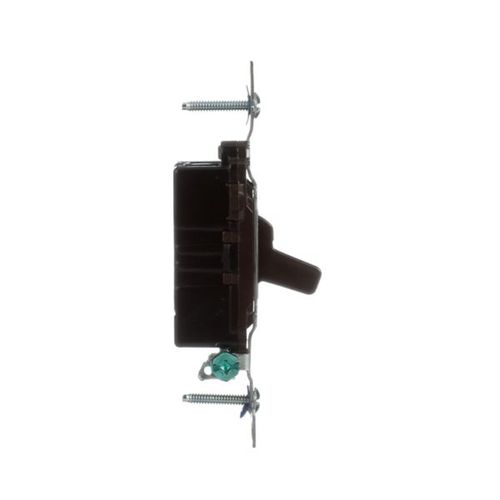 Main product image of Commercial Toggle Switch, #14-10 Awg 20A, 120/277V, Brown, Load Type: Motor Control, Fan, 1-Pole, CSB120B