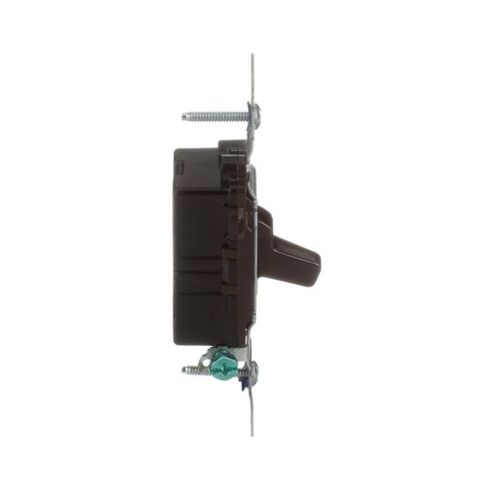 Main product image of Commercial Toggle Switch, #14-10 Awg 20A, 120/277V, Brown, Load Type: Motor Control, Fan, 1-Pole, CSB120B