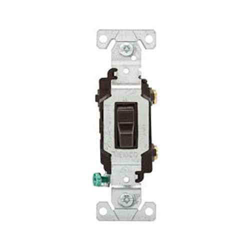 Main product image of Commercial Toggle Switch, #14-10 Awg 20A, 120/277V, Brown, Load Type: Motor Control, Fan, 1-Pole, CSB120B