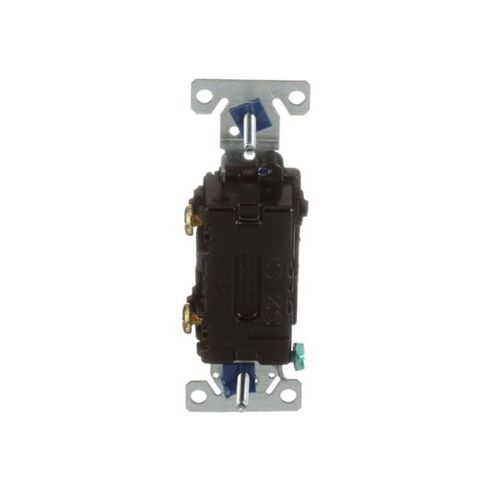 Main product image of Commercial Toggle Switch, #14-10 Awg 20A, 120/277V, Brown, Load Type: Motor Control, Fan, 1-Pole, CSB120B
