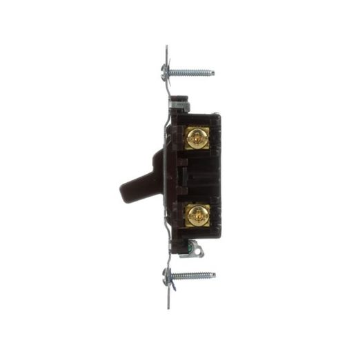 Main product image of Commercial Toggle Switch, #14-10 Awg 20A, 120/277V, Brown, Load Type: Motor Control, Fan, 1-Pole, CSB120B