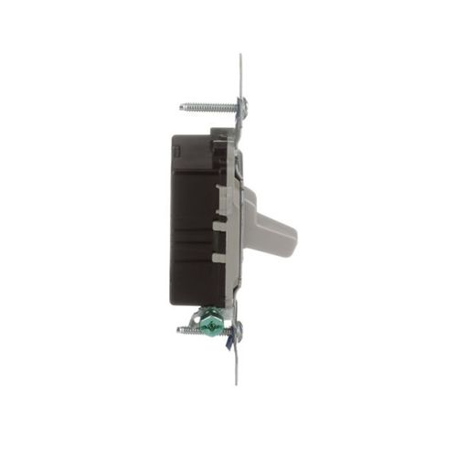 Main product image of Commercial Toggle Switch, #14-10 Awg 20A, 120/277V, Gray, Load Type: Motor Control, Fan, 1-Pole, CSB120GY